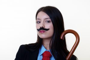 Lady with a moustache