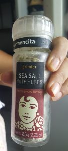 sea salt with herbs